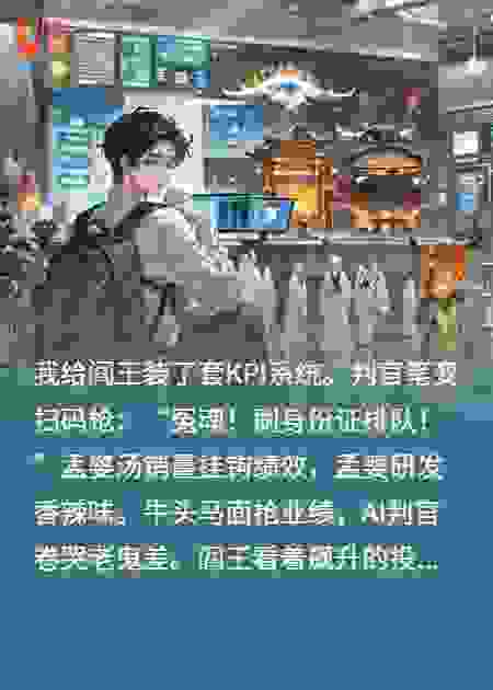 地府KPI：我在奈何桥装打卡机