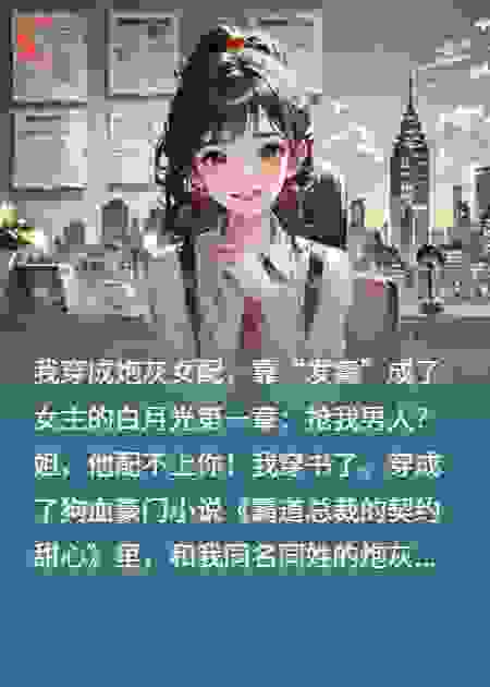 穿成炮灰女配，发癫成女主白月光